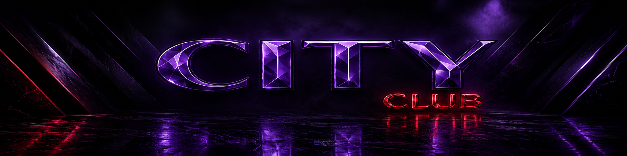 City Club neon stage